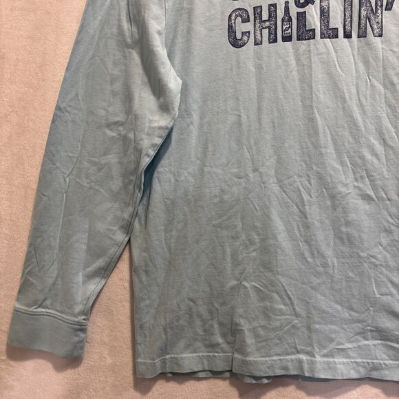 Life is Good Crusher Grillin & Chillin Long Sleeve Crew Neck T-Shirt Men's Large - Picture 3 of 16